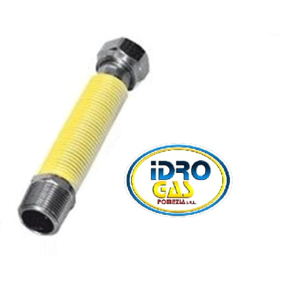 FLESSIBILE INOX GAS 3/4 130-220 UNI 9891