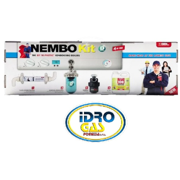 NEMBO KIT GEL FILTRI ANTICONDENSA + DECALCIFICATORE + DEFANGATORE + LL100