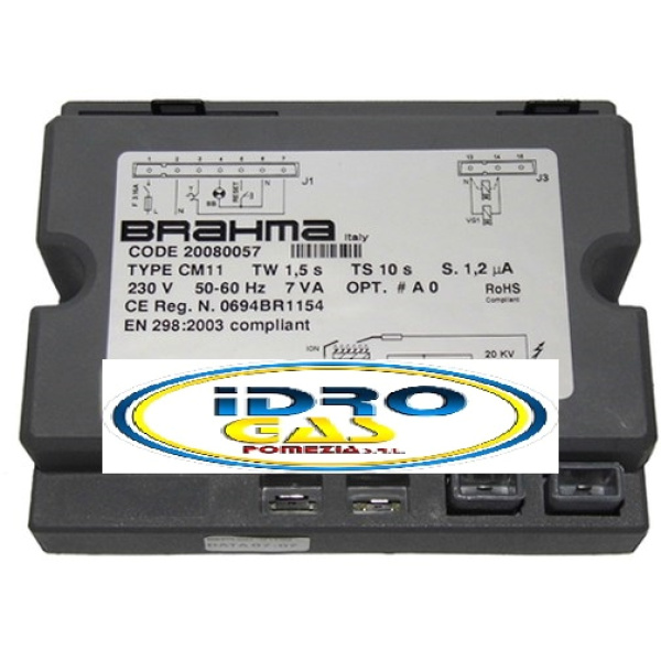 QUADRO BRAHMA CM11F/0 0S 10S IMMERGAS