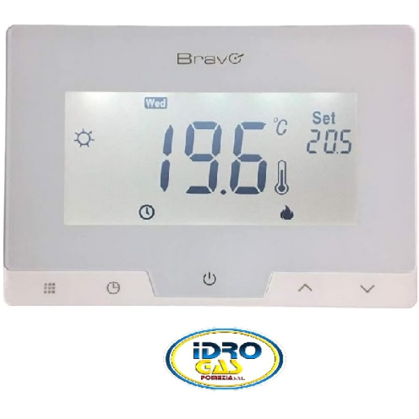 CRONOTERMOSTATO SETTIMANALE BRAVO GLAM