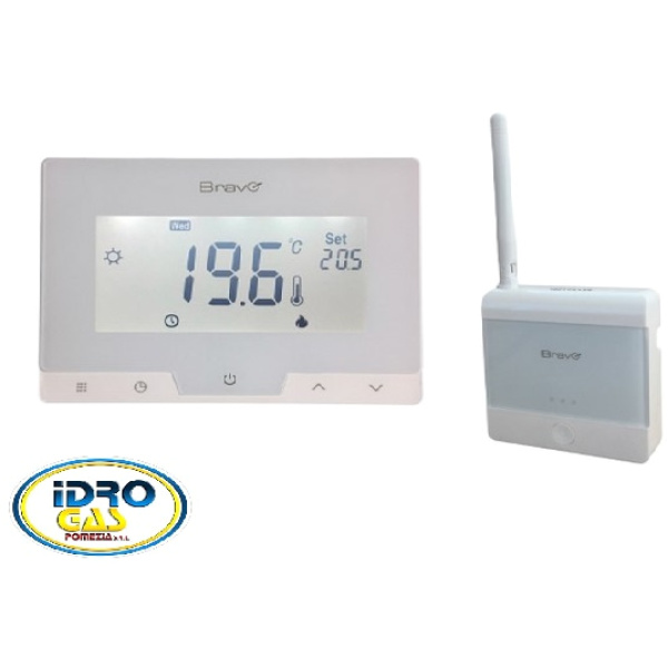 CRONOTERMOSTATO SETTIMANALE BRAVO GLAM WIFI V.2