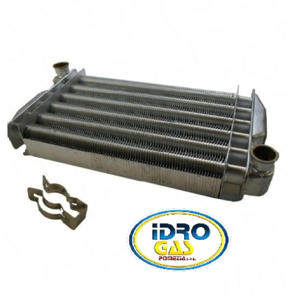 SCAMBIATORE PRIMARIO H2O/GAS C/CLIP BAXI