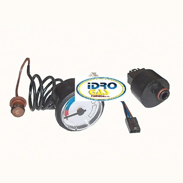 TRASDUTTORE DI PRESSIONE CON MANOMETRO