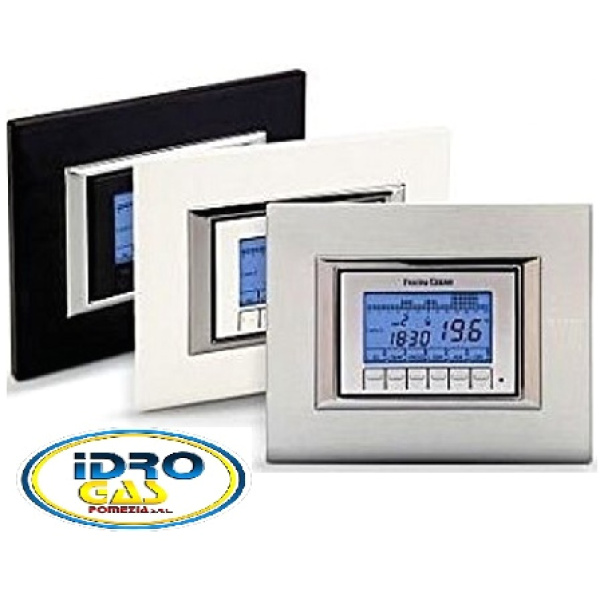 CRONOTERMOSTATO INCASSO SETTIMANALE RETROILLUMINATO