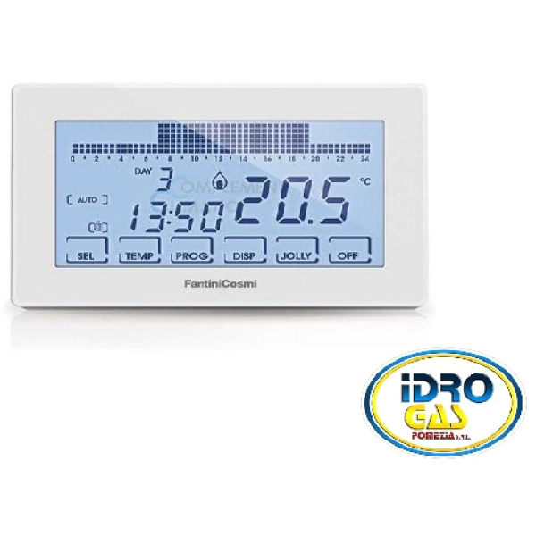 CRONOTERMOSTATO TOUCHSCREEN INTELLICOMFORT CH180