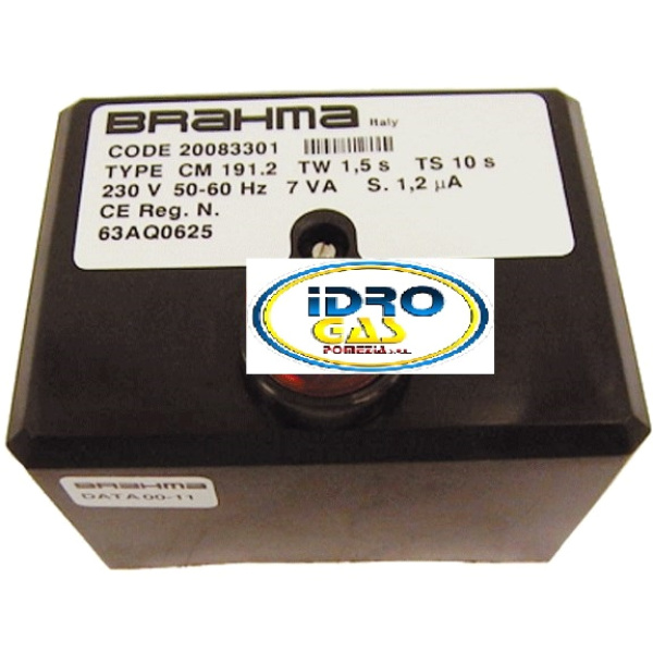 QUADRO BRAHMA CM191.2 - 1.5S 10S IMMERGAS