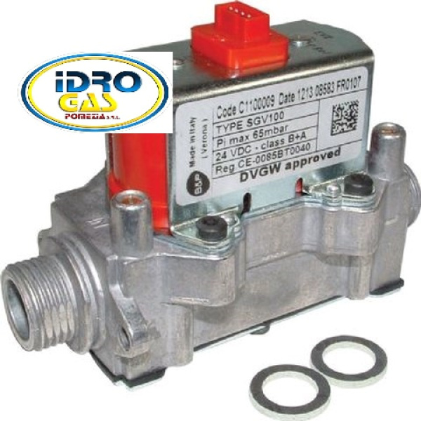 VALVOLA GAS SGV100 FER/FERROLI 1/2