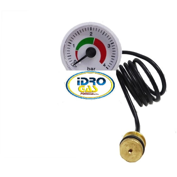 MANOMETRO INNESTO RAPIDO 0,5 M D.37