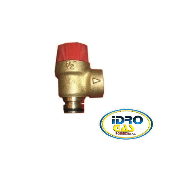 VALVOLA SICUREZZA 3 BAR INNESTO RAPIDO