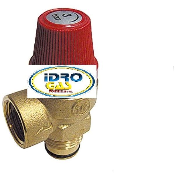 VALVOLA DI SICUREZZA 1/2M OR 3BAR HERMANN