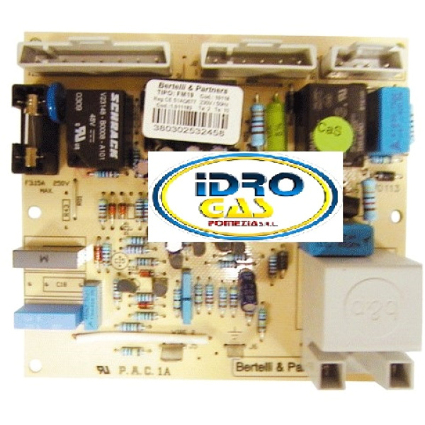 CENTRALINA ACCENSIONE E RILEVAZIONE SERIE GS