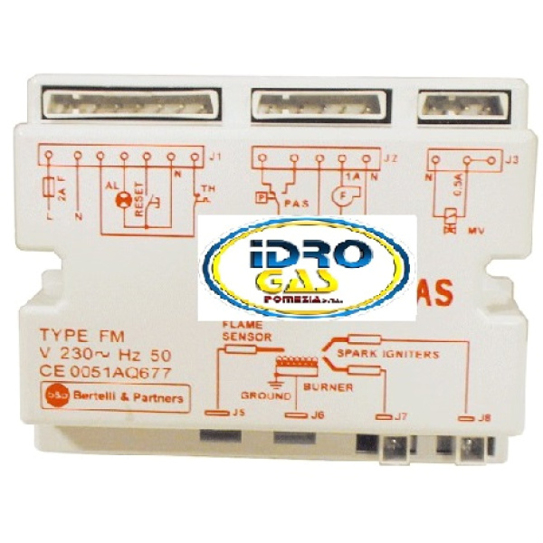 CENTRALINA SIRIO B&P FM04  ACS-SCS