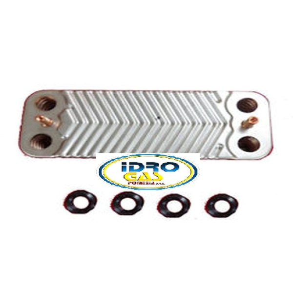 SCAMBIATORE 16 PIASTRE SWEP PER GRUPPO IDRAULS