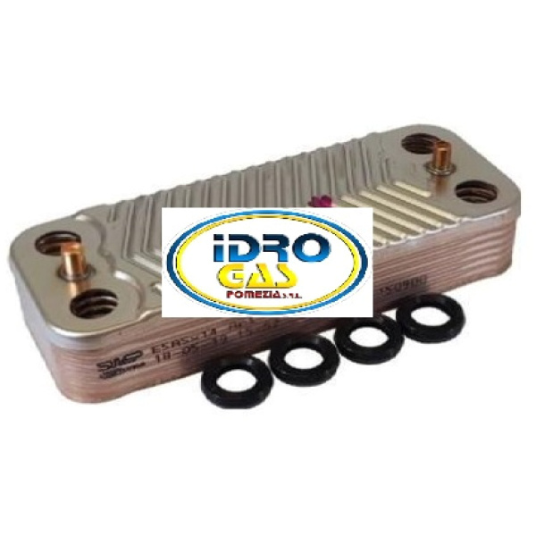 KIT SCAMBIATORE 14 PIASTRE PER GRUPPO IDRAULICO