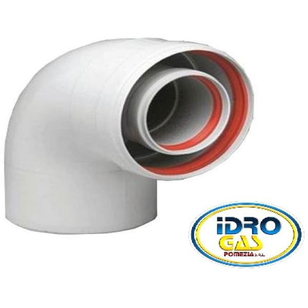 CURVA COASSIALE 60/100 FERROLI