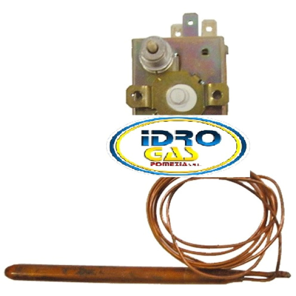 TERMOSTATO MECCANICO RIARMO MANUALE A CAPILLARE