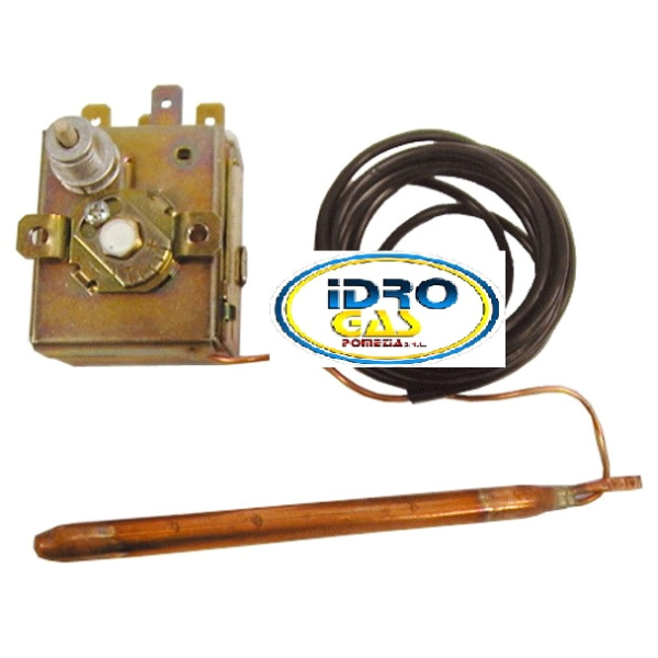 TERMOSTATO C/CAPILLARE RIARMO MANUALE 100° 2 CONTATTI