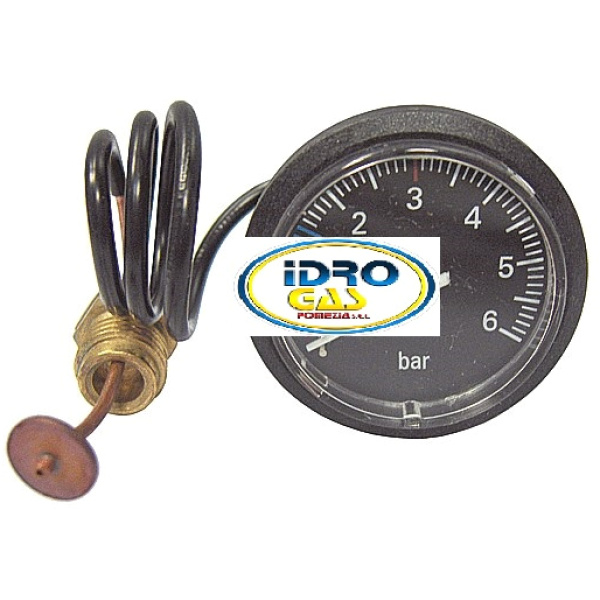 MANOMETRO 0-6 BAR D.40 (RIELLO SALVASPAZIO)