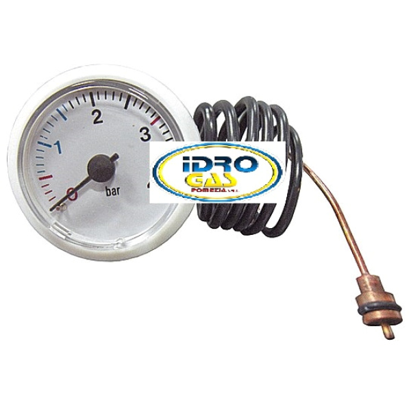 IDROMETRO D.40 0-4 BAR INNESTO RAPIDO