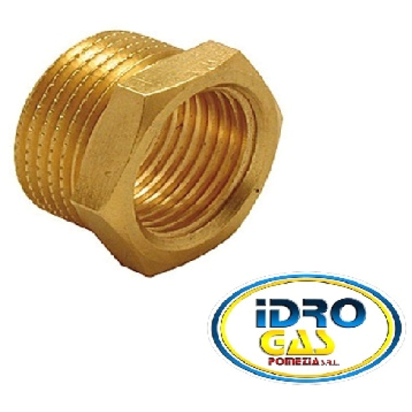 RIDUZIONE OTTONE 3/4Mx1/2F