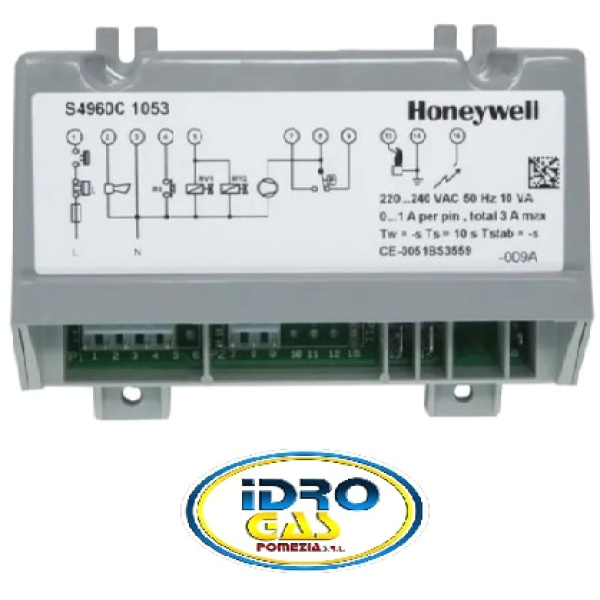 SCHEDA CONTROLLO FIAMMA S4960C1053U