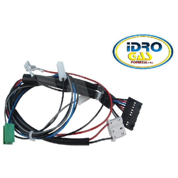 CABLAGGIO VALVOLA GAS + SCHEDA + PRESS.
