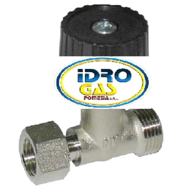 VALVOLA RIEMPIMENTO 3/8Mx1/4 DADO FOLLE