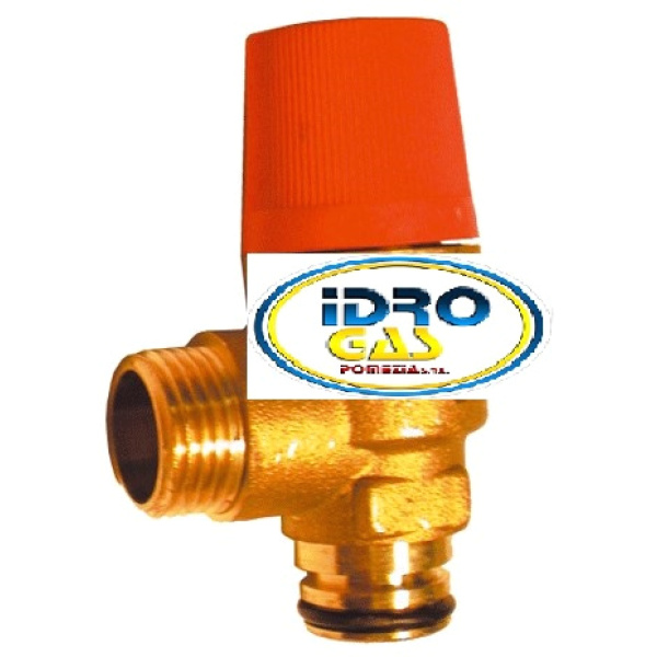 VALVOLA SICUREZZA RISCALDAMENTO 3 BAR