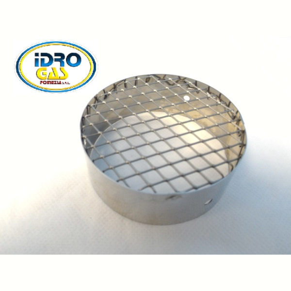 TERMINALE ASPIRAZIONE 100 INOX