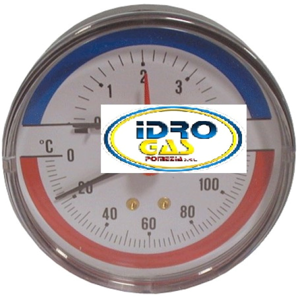 TERMOIDR. 0-120 /0-4 BAR POST