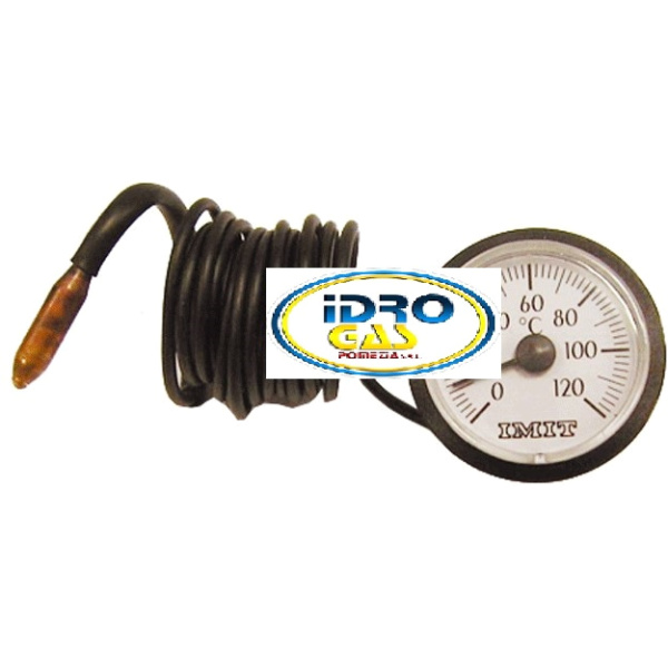 TERMOMETRO D.40  0-120° NERO