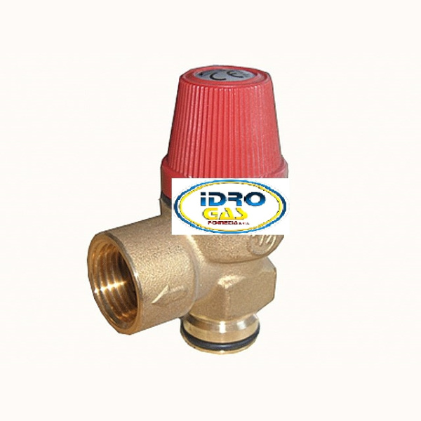 VALVOLA SICUREZZA 3BAR ORING FEMMINA