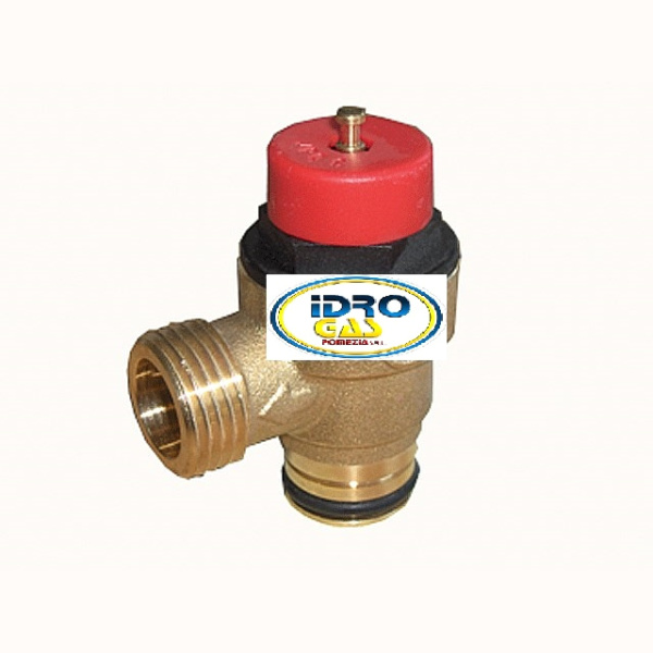 VALVOLA SICUREZZA 3 BAR ORING MASCHIO PICCOLA